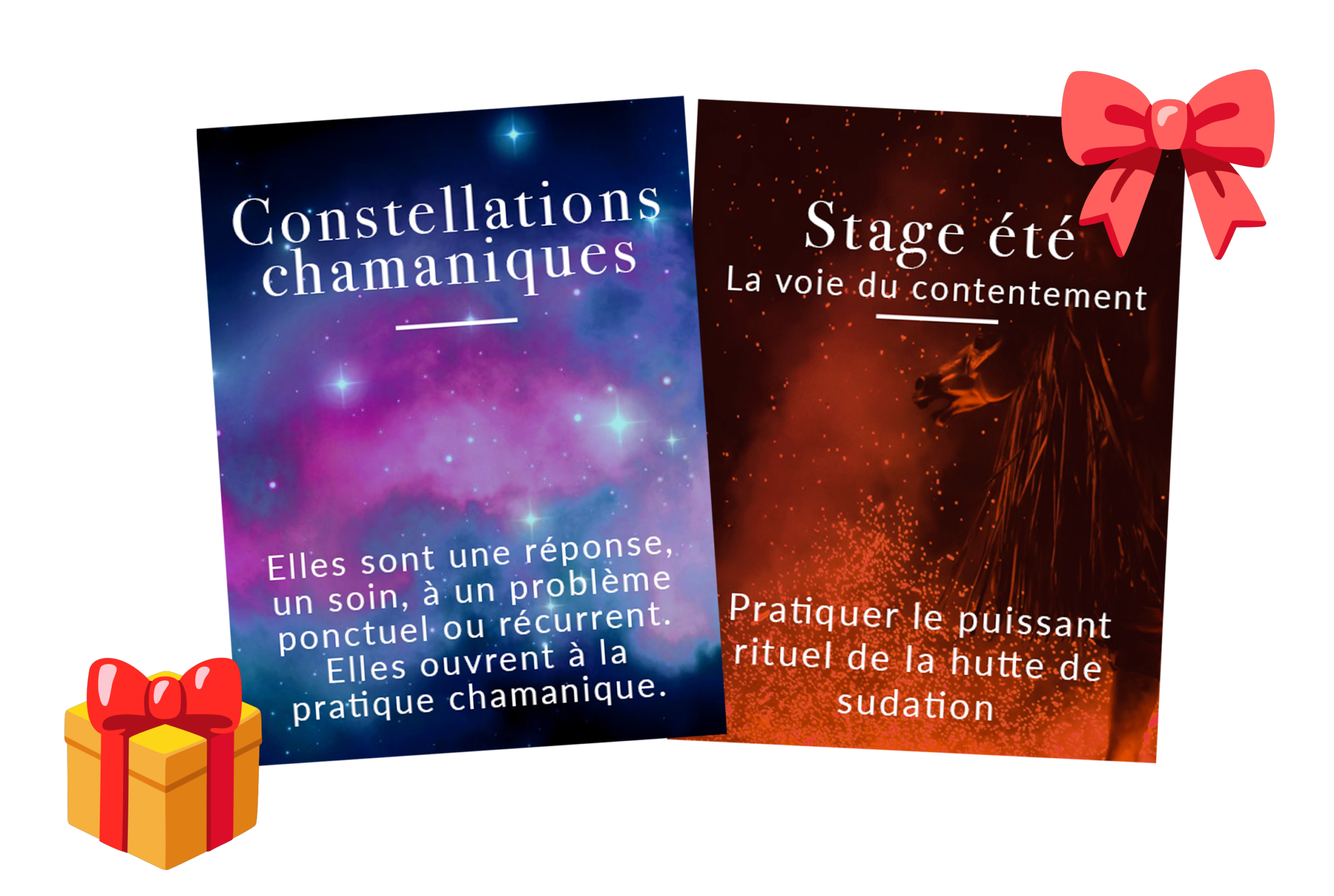 Image de promotion pour le stage de constellation de juin et celui du grand stage d'été 2026